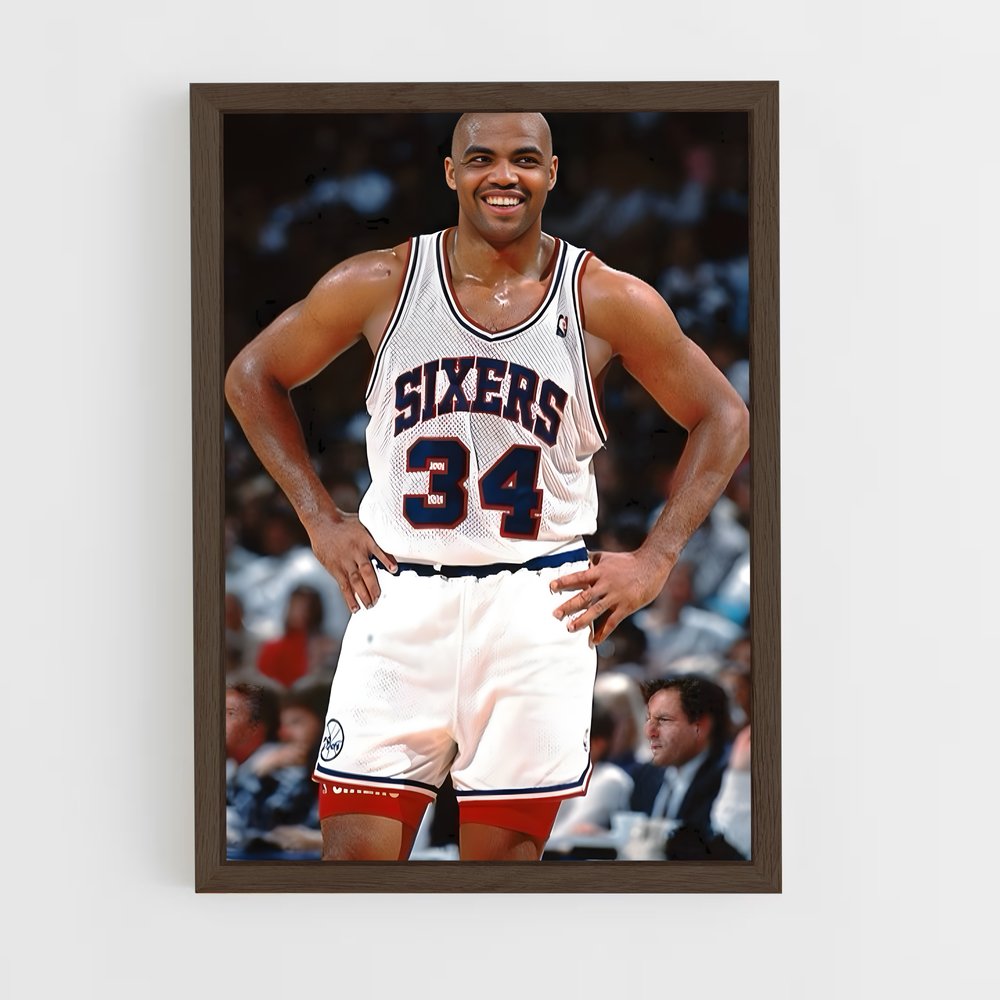 Poster Charles barkley – affiche Basketball (vue 5)